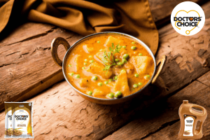 Restaurant Style Vegetable Korma with Rice Bran Oil